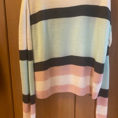 H&M Thin Cotton Sweater like new, colorful, sizes 158-164 cm