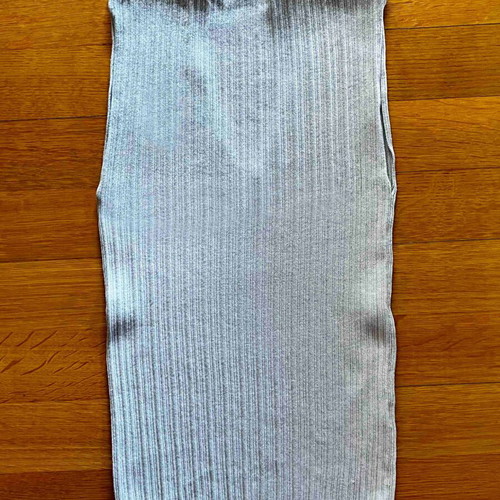 Mango elastic grey blouse like new, size M