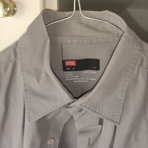 Diesel men's shirt gray like new size M,L
