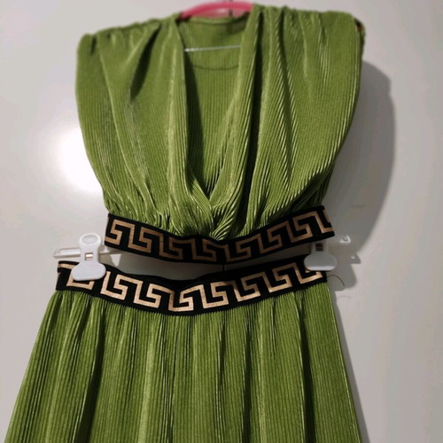 Women's set palazzo and crop green like new
