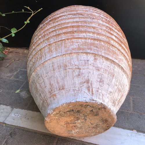 Traditional Koronaiiko Clay Jar, large decorative pottery