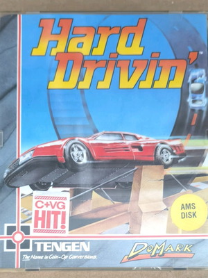 Hard Drivin' (Tengen / Domark) Amstrad Disk like new