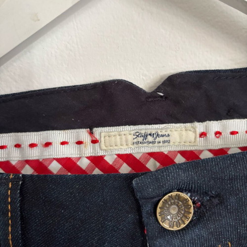 Staff Jeans Vintage Y2K Dark Wash Denim Mini Skirt Like New