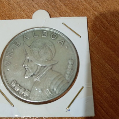Panama 1 Balboa 1931 silver coin used