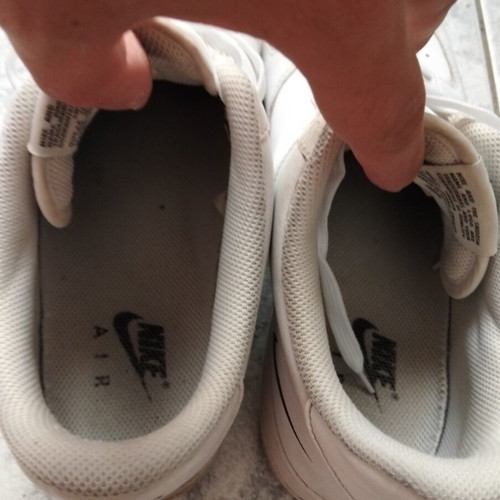 Nike AirForce shoes, size 45, white
