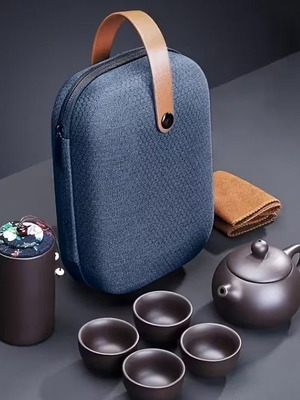 Handmade portable tea set new for travel and daily use