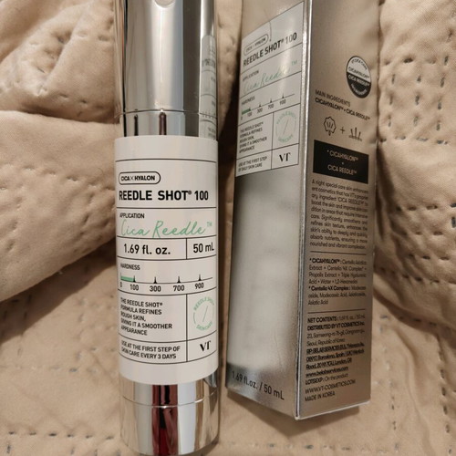VT Cosmetics Reedle Shot 100 new microneedling booster for glass skin