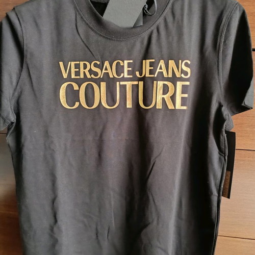 Versace Couture t-shirt short sleeve new, black, size L
