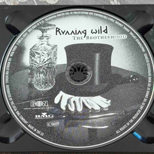 Running Wild The Brotherhood CD digipak used, metal