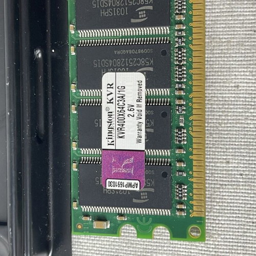 Kingston 1GB DDR RAM KVR400X64C3A/1G PC3200 DDR400 used