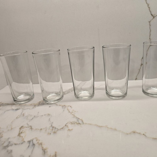 Water glasses, set of 5