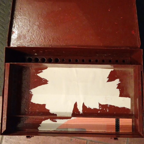 Iron ammunition box used from Greek army 1949