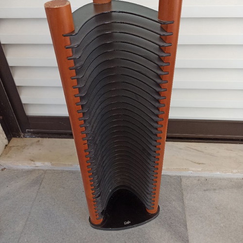 Wooden CD stand used, 30 slots