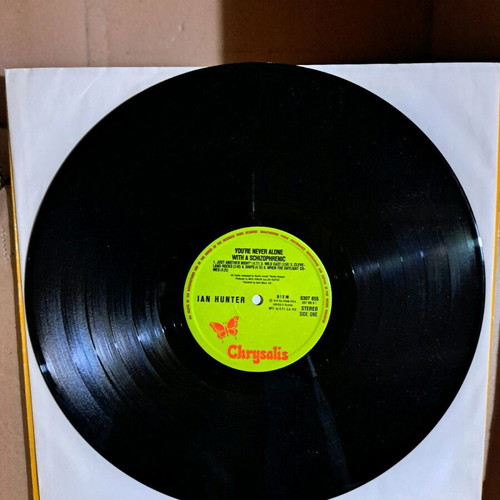 Ian Hunter You're Never Alone With A Schizophrenic LP used, rock