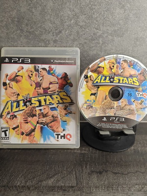 Wrestlemania All Stars PS3 game, authentic with printed cover