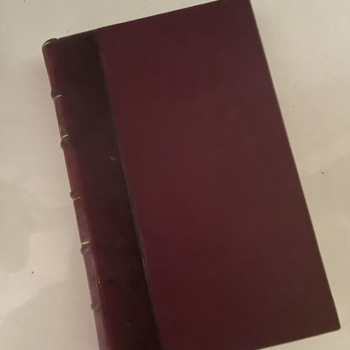 Adolphe Coste Dieu et l'Ame book used, French, leatherbound edition 1903
