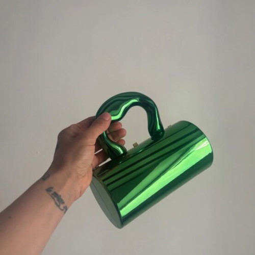 Special bag hand type like new, reflective green