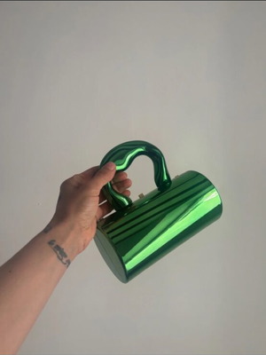 Special bag hand type like new, reflective green