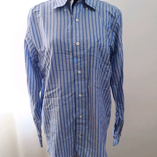 Nautica Men's Shirt Medium Like New, 100% Cotton