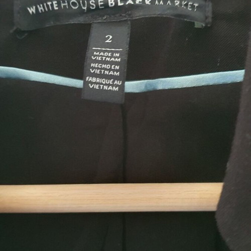 WHBM Black Blazer like new, size S, women's