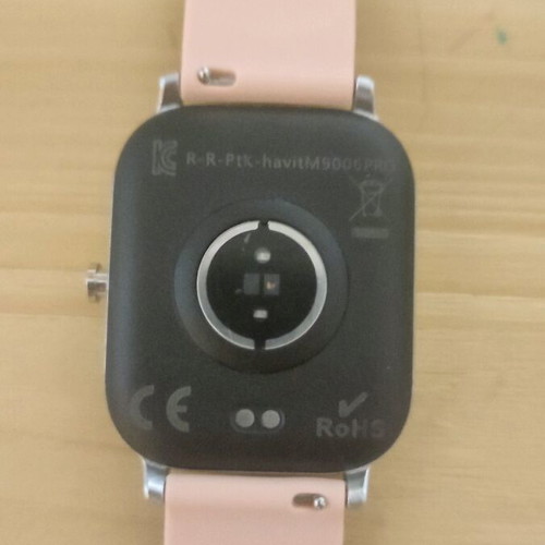 Havit M9006 smartwatch like new with heart rate monitor pink