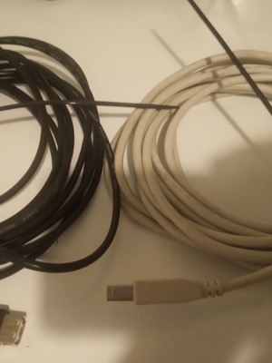 Computer cables like new, usb and power cables