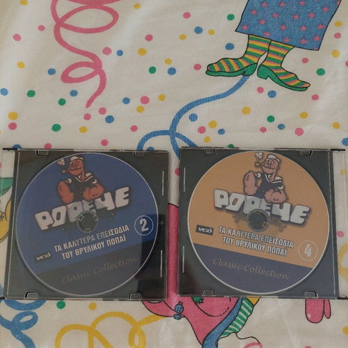 Popeye classic DVD set, like new, 2 discs
