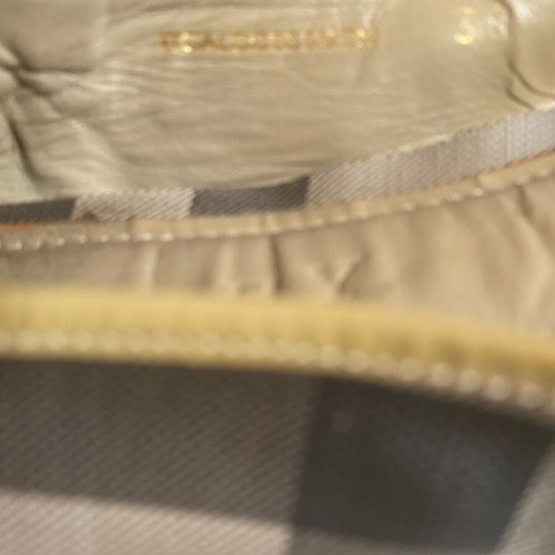 Burberry ballet flats used size 38 beige with fabric case