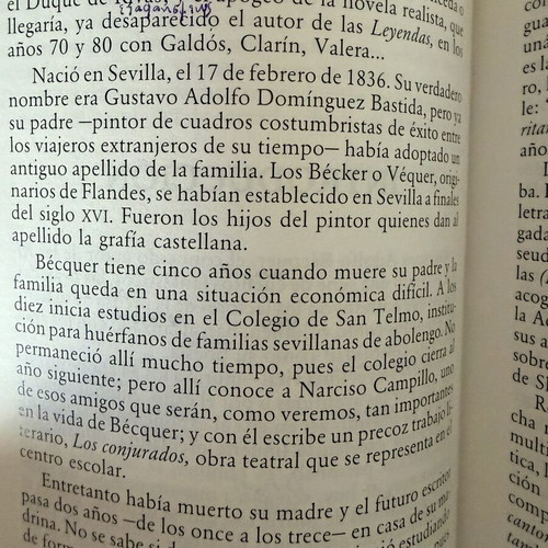 Leyendas Spanish Literature Book like new with notes on first pages
