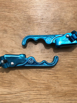 Vintage MX Aluminum Brake Levers Pair for BMX Bike new