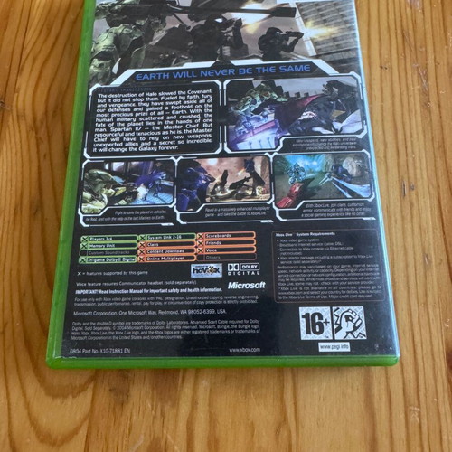 Halo 2 Xbox game used, good condition