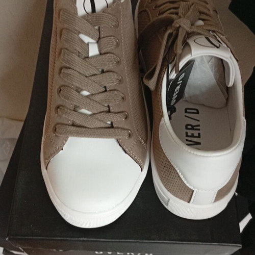 Over/D shoes size 42 new, white and beige