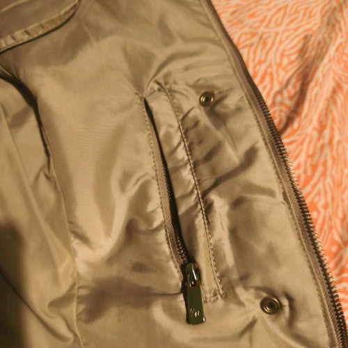 Zara women's beige jacket like new, size M