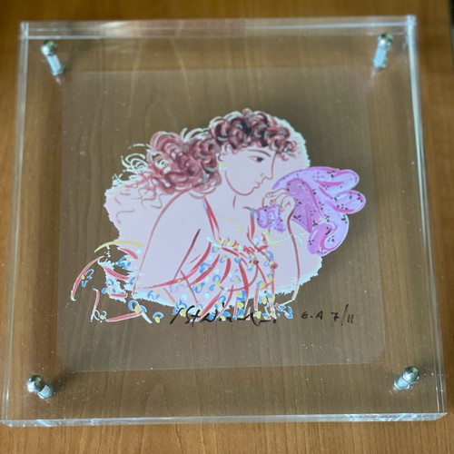 Stathopoulos decorative piece in plexiglass new, numbered collectible