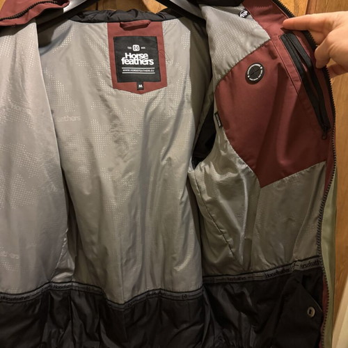 Horsefeathers Morse II jacket, size M, waterproof