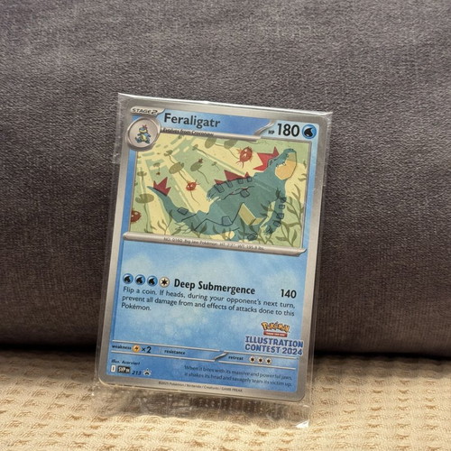Feraligatr Promo Sealed SV Black Star Promos Pokemon TCG