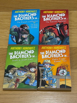 Anthony Horowitz The Diamond Brothers 4 books like new