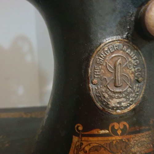 Singer sewing machine used