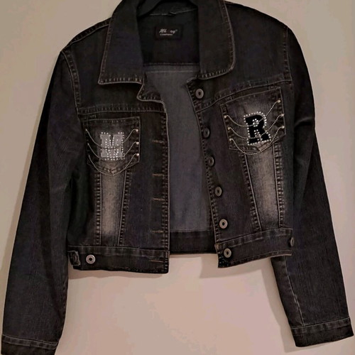 Denim jacket long-sleeve like new