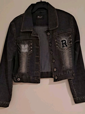Denim jacket long-sleeve like new