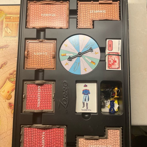 Zorro board game used AS 1990