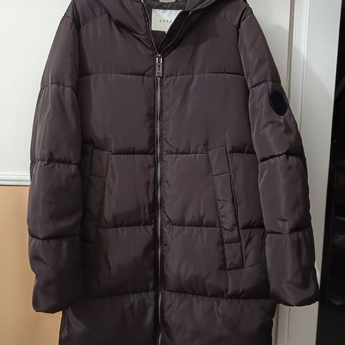 Kaffe winter coat, brown, size L