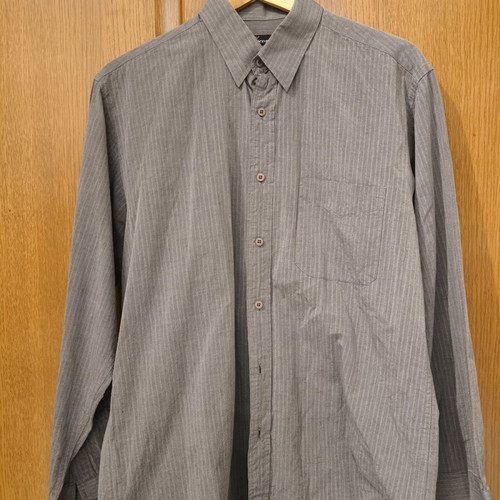 Visconti men's striped shirt size M like new, 100% cotton