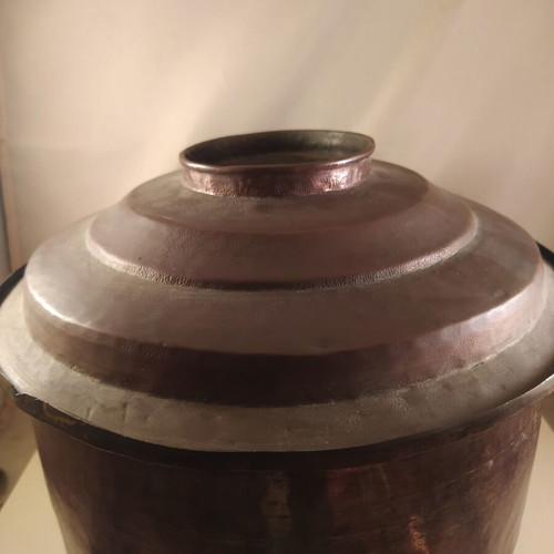 Vintage copper pot cookware