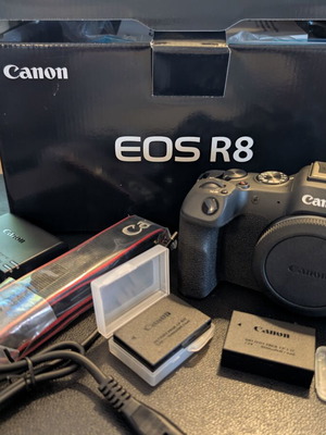 Canon R8 σώμα κάμερας κατάσταση καινούριου με αξεσουάρ