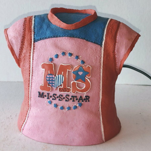 Miss Star night table lamp portatif like new