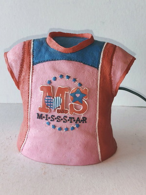 Πορτατίφ φωτιστικό νυκτός με logo MISS STAR σαν καινούργιο