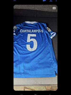 Cyprus national team match worn jersey 2026 qualifier