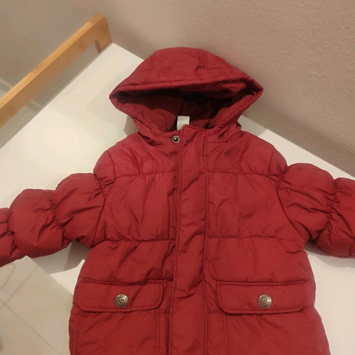 Baby jacket used with fleece lining