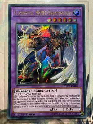 Elemental Hero Grandmerge DUPO καινούργιο